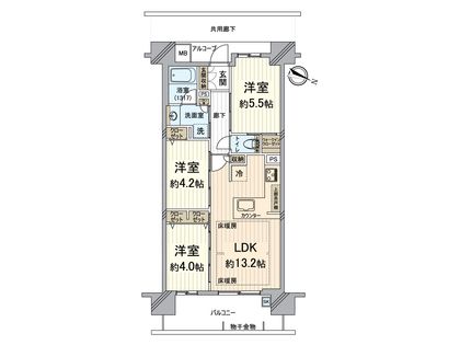 間取図(平面図)