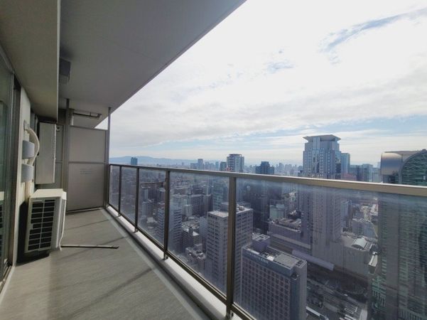 ブランズタワー梅田North バルコニー