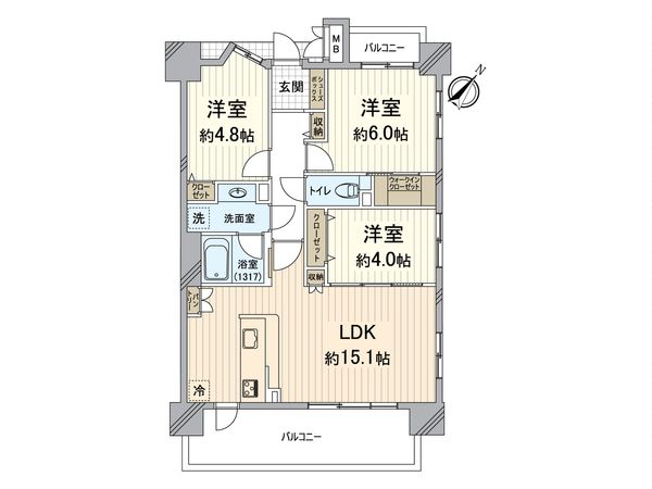 セントラルパレス千船アルテア 間取図(平面図) 間取図(平面図)