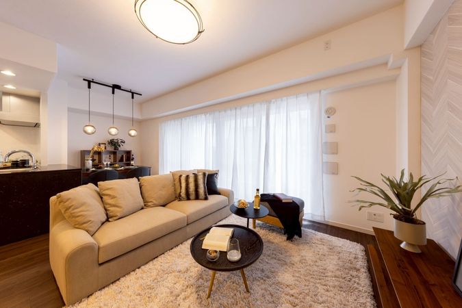 リバーガーデン福島木漏れ日の丘 CDEF棟 リビング リバーガーデン福島木漏れ日の丘 CDEF棟 リビング