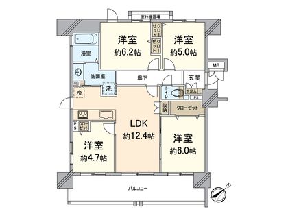 間取図(平面図)