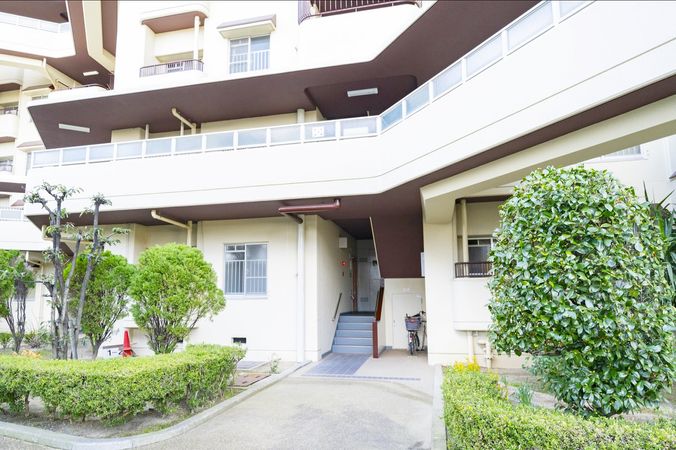 佃第2コーポ 5号棟 エントランス 佃第2コーポ 5号棟 エントランス