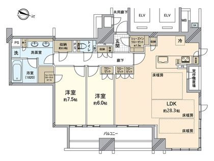 間取図(平面図)
