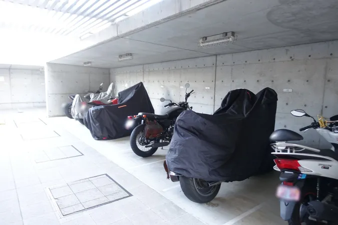 バイク置場