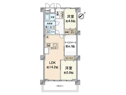 間取図(平面図) 間取図(平面図)
