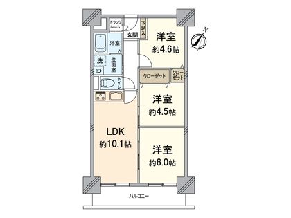 間取図(平面図)