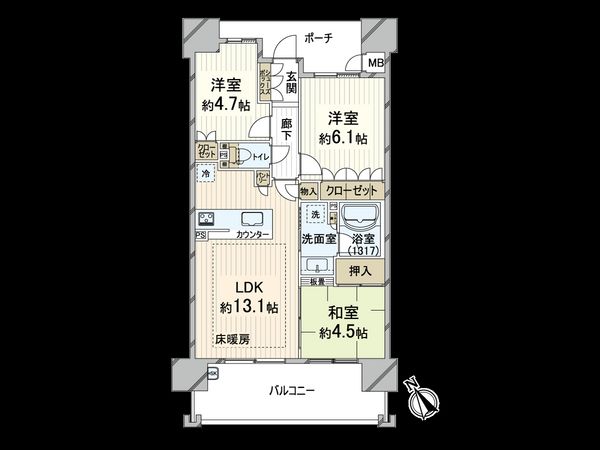 アトレ御幣島 間取図(平面図) アトレ御幣島 間取図(平面図)
