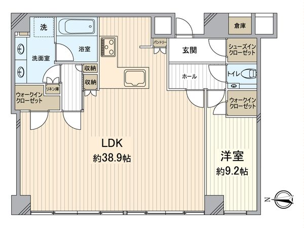 Brillia Tower堂島 間取図(平面図) Brillia Tower堂島 間取図(平面図)