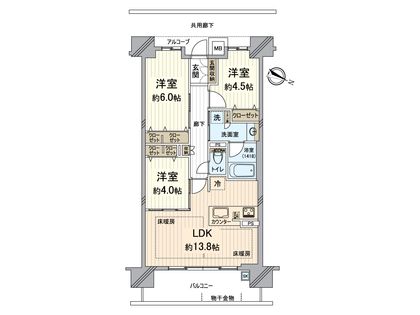 間取図(平面図)