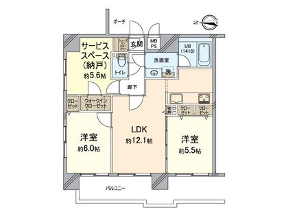 間取図(平面図)
