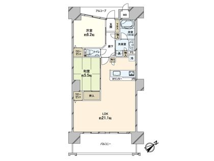 間取図(平面図)