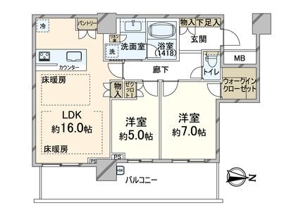 間取図(平面図)