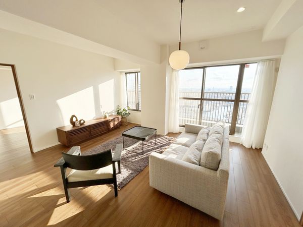 キングマンション堂島川 リビング