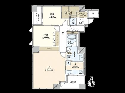 間取図(平面図)