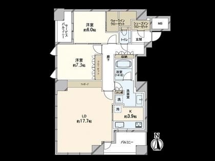 間取図(平面図)