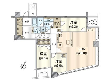 間取図(平面図)