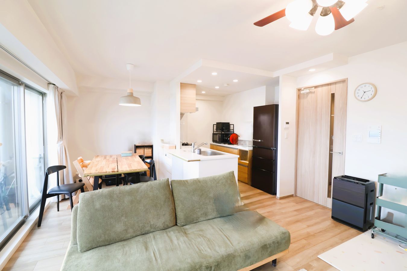 プレサンスロジェ西九条パークフロント リビング リビング