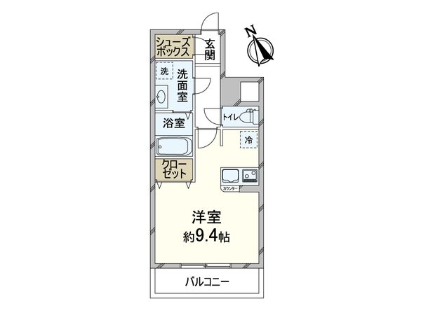 TOYOTOMI STAY PREMIUM中之島 間取図(平面図)