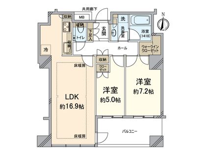 間取図(平面図)