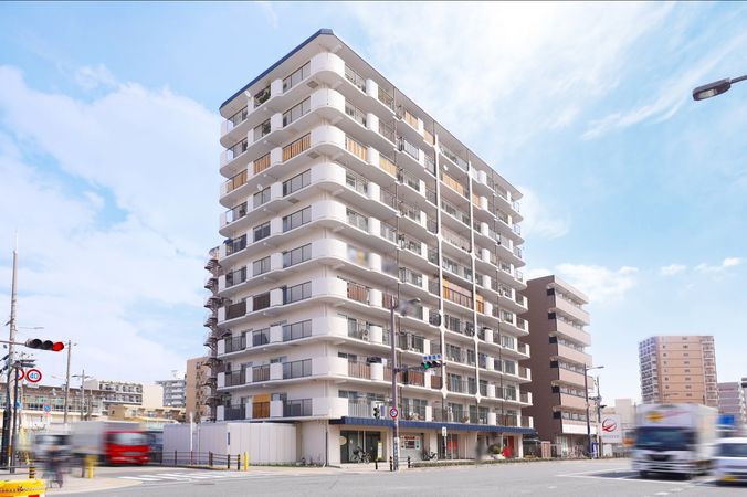 日商岩井野里マンション 外観 日商岩井野里マンション 外観