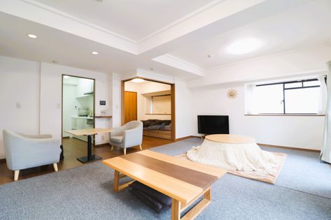 ロイヤルスクウェア福島 リビング