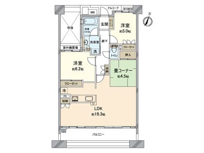 間取図(平面図)