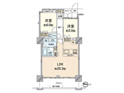 間取図(平面図)