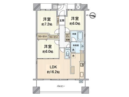 間取図(平面図)