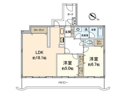 間取図(平面図)