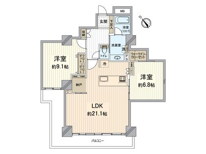間取図(平面図)