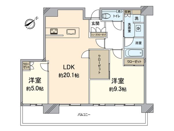 ザ・パークハウス中之島タワー 間取図(平面図) ザ・パークハウス中之島タワー 間取図(平面図)