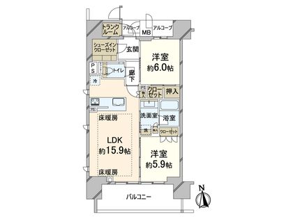 間取図(平面図)