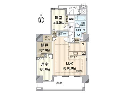 間取図(平面図)