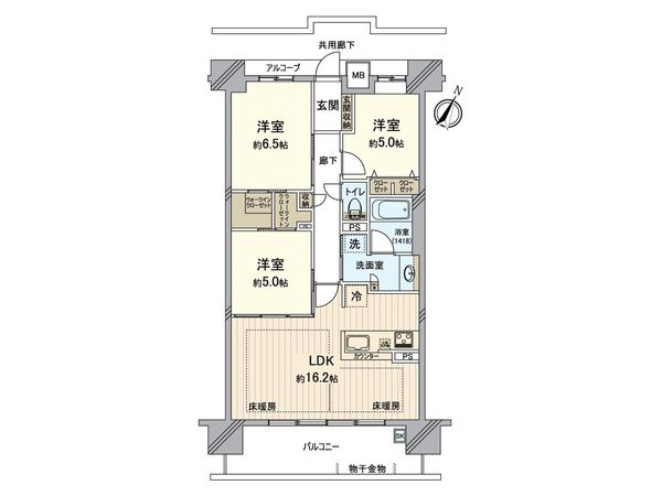 ハルモシティ 間取図(平面図) ハルモシティ 間取図(平面図)