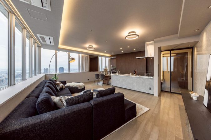 ザ・タワー大阪 リビング