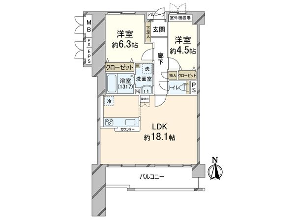 間取図(平面図)