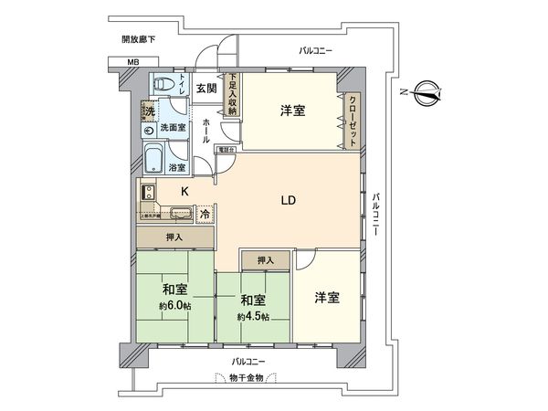 間取図(平面図)