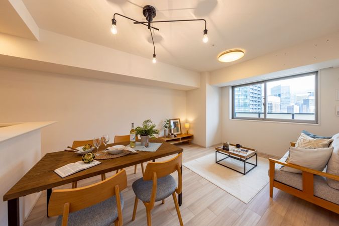 シエリアタワー大阪福島 リビング