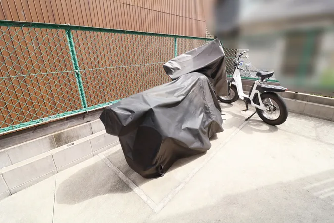 バイク置き場