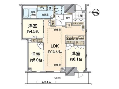 間取図(平面図)