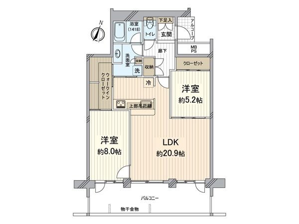 大阪ウエストゲートタワー 間取図(平面図)