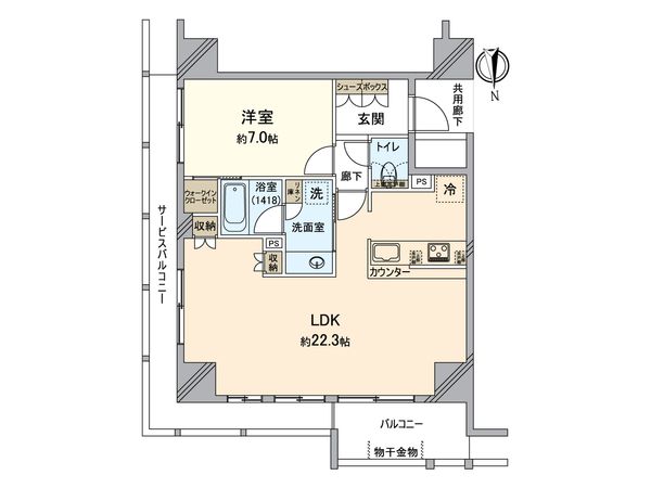 シエリアタワー大阪福島 間取図(平面図) シエリアタワー大阪福島 間取図(平面図)