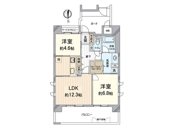 間取図(平面図)