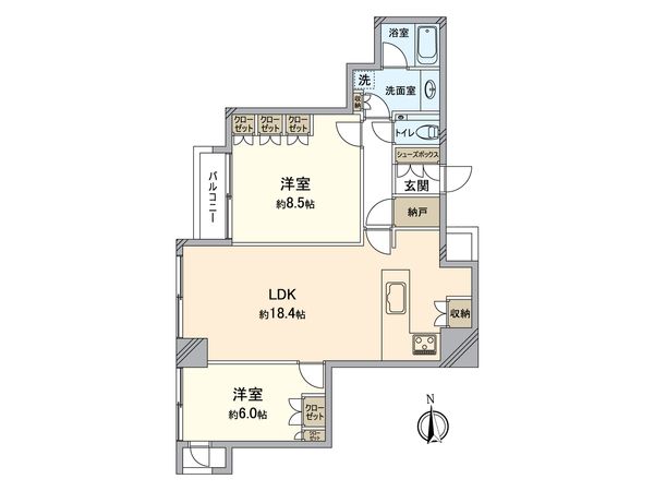 間取図(平面図)
