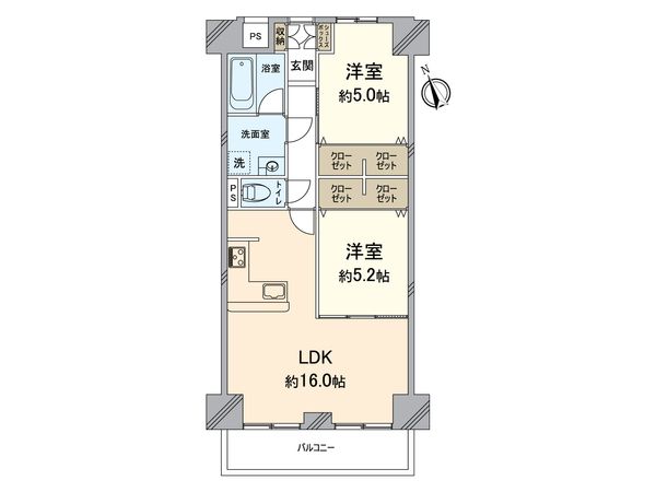 ファミール西九条 間取図(平面図) ファミール西九条 間取図(平面図)