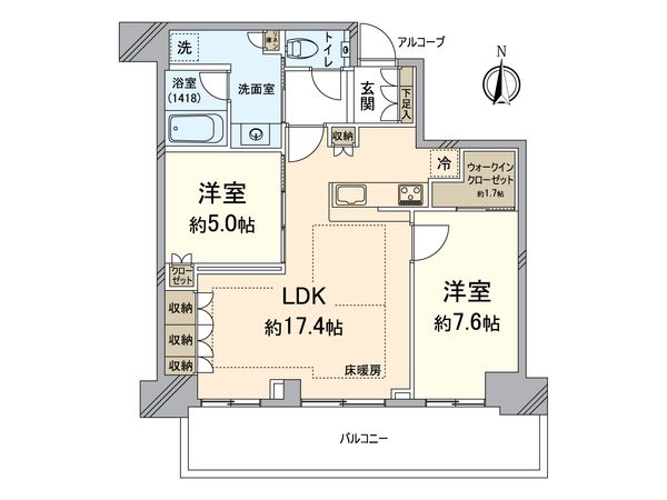 グランドメゾン新梅田タワーTHE CLUB RESIDENCE 間取図(平面図) グランドメゾン新梅田タワーTHE CLUB RESIDENCE 間取図(平面図)