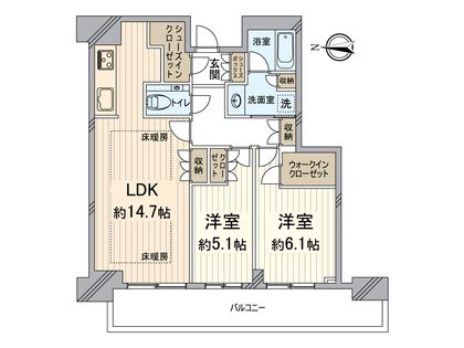 間取図(平面図)