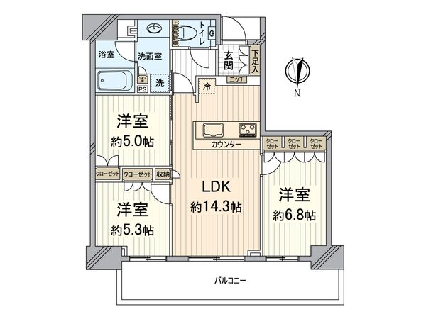 グランドメゾン新梅田タワーTHE CLUB RESIDENCE 間取図(平面図) グランドメゾン新梅田タワーTHE CLUB RESIDENCE 間取図(平面図)