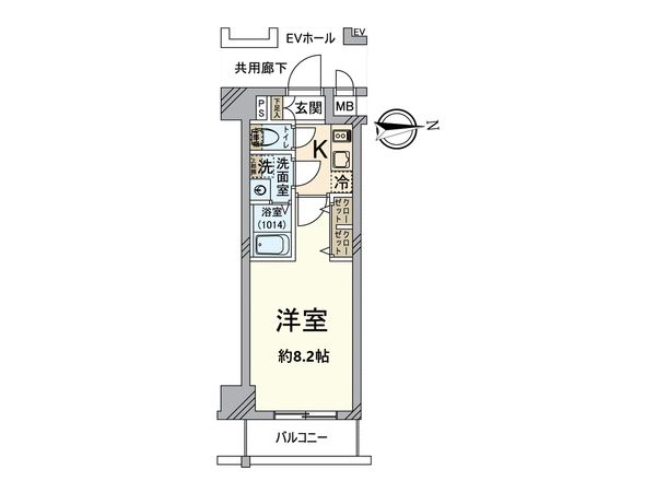 セオリー梅田ドムス 間取図(平面図) セオリー梅田ドムス 間取図(平面図)