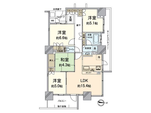 間取図(平面図)